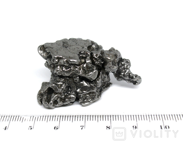 Залізний метеорит Campo del Cielo, 72,4 грам, із сертифікатом автентичності, фото №5