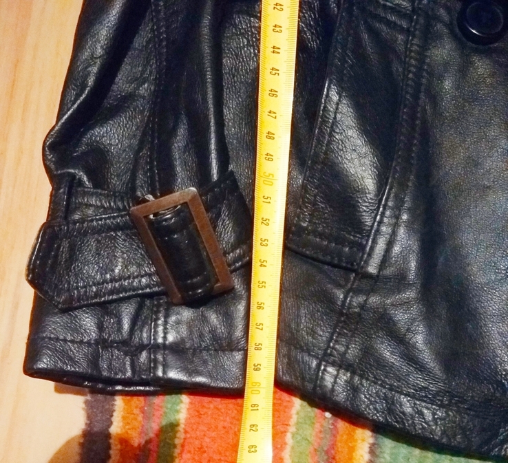 Торг женская кожаная куртка ORSAY р.34 бесплатная доставка возможна. Жіноча шкіряна куртка, numer zdjęcia 4