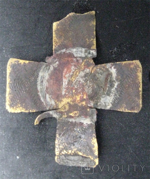 Крест золотарский, хуторской, бронзовый