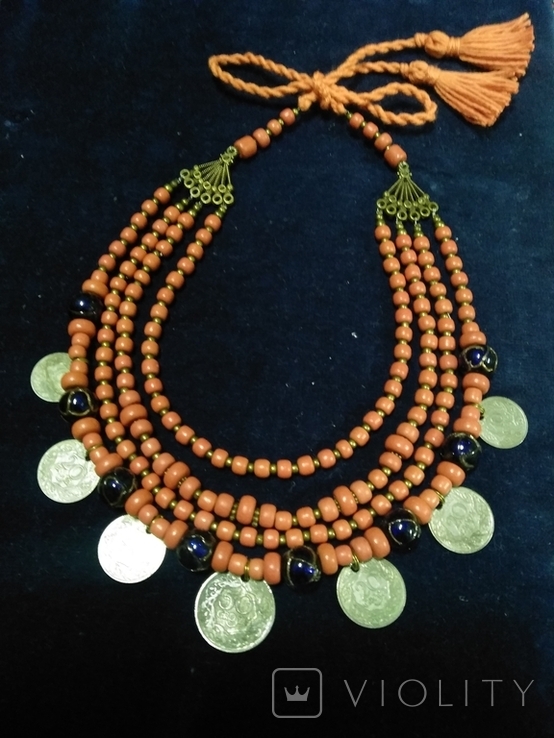 Necklace with coins, photo number 3