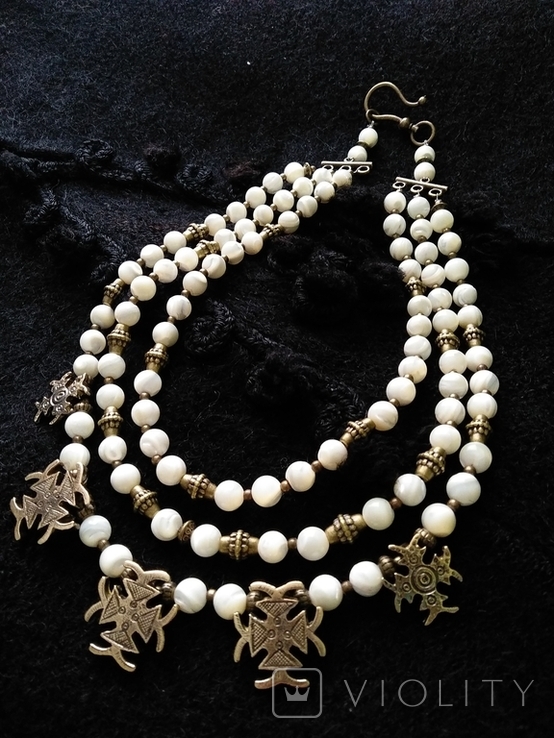 Zgarda necklace Hutsul crosses, photo number 6