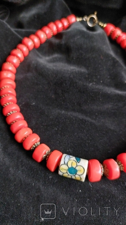 Coral necklace, photo number 3