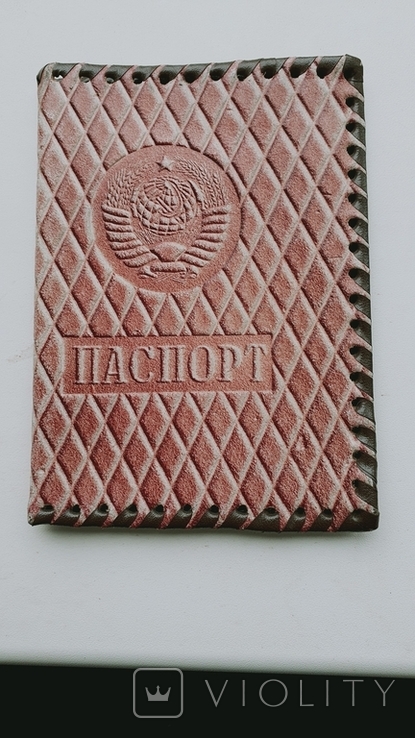 Обложка кожаная на паспорт гражданина СССР, photo number 2