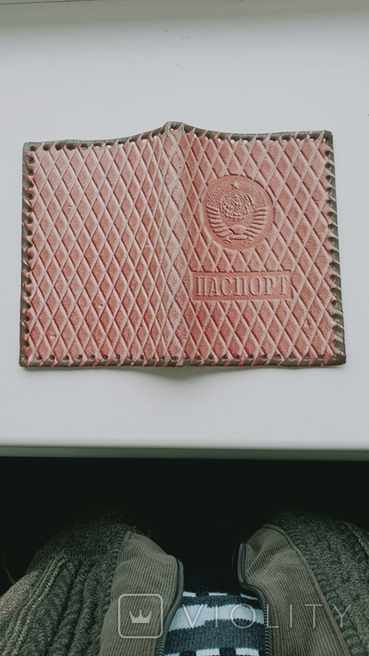 Обложка кожаная на паспорт гражданина СССР, photo number 3