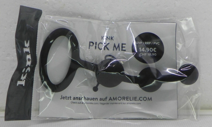 Анальные шарики, цепочка из 3 бусин KINK для женщин, мужчин и пар из Германии, фото №2
