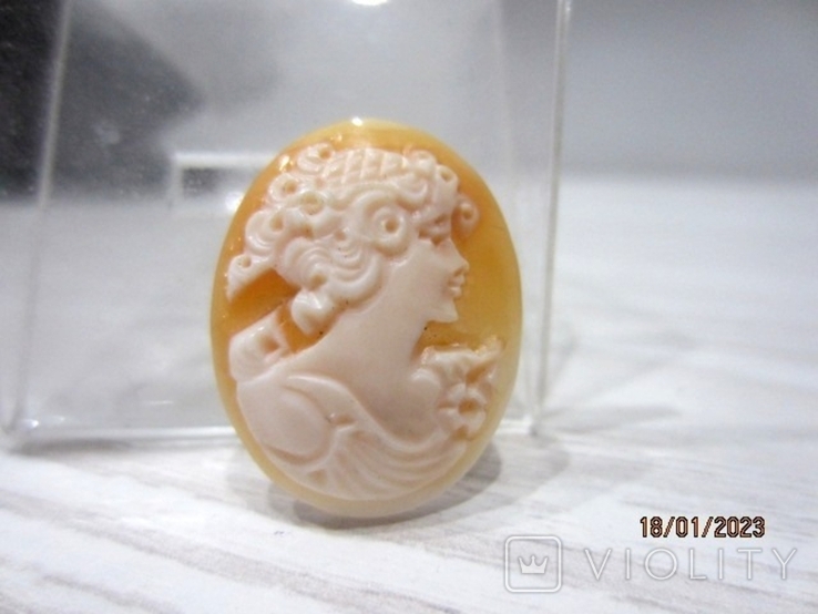 Vintage shell cameo, photo number 3