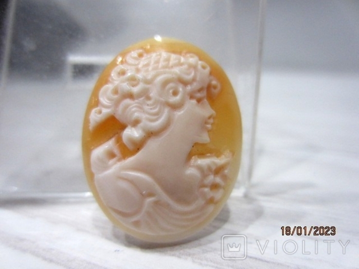 Vintage shell cameo, photo number 2