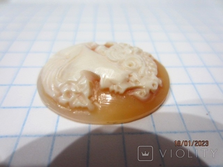 Vintage shell cameo, photo number 5