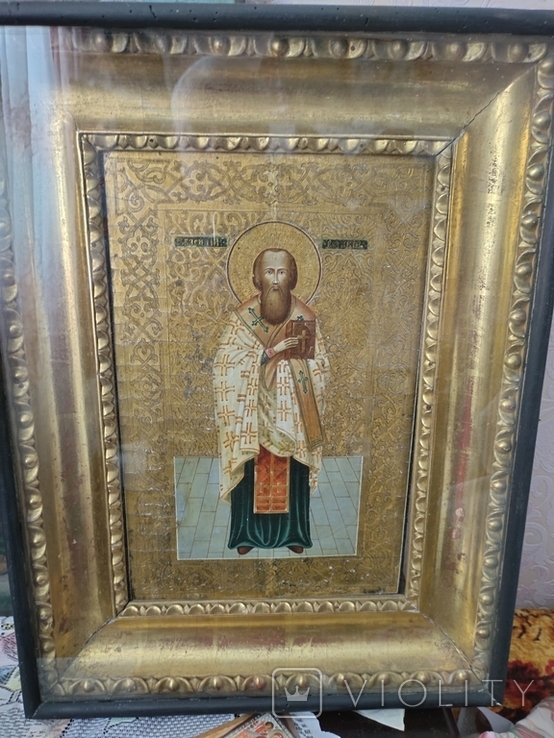 Ікона "Василій Великий", фото №3
