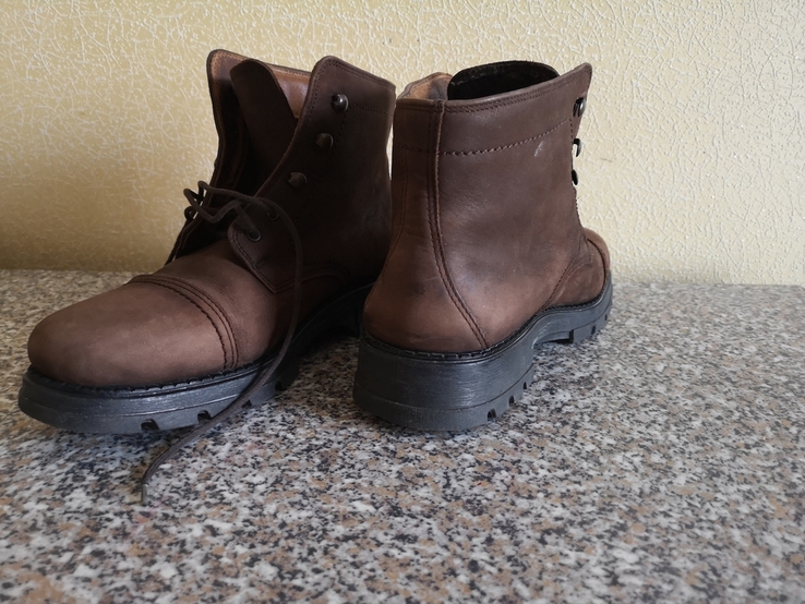 Зимние мужские ботинки натуральная кожа Германия, фото №5
