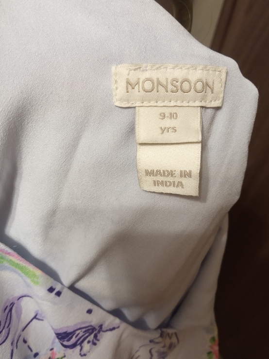 Платье Monsoon на 9-10 лет, хлопок 100%, photo number 4
