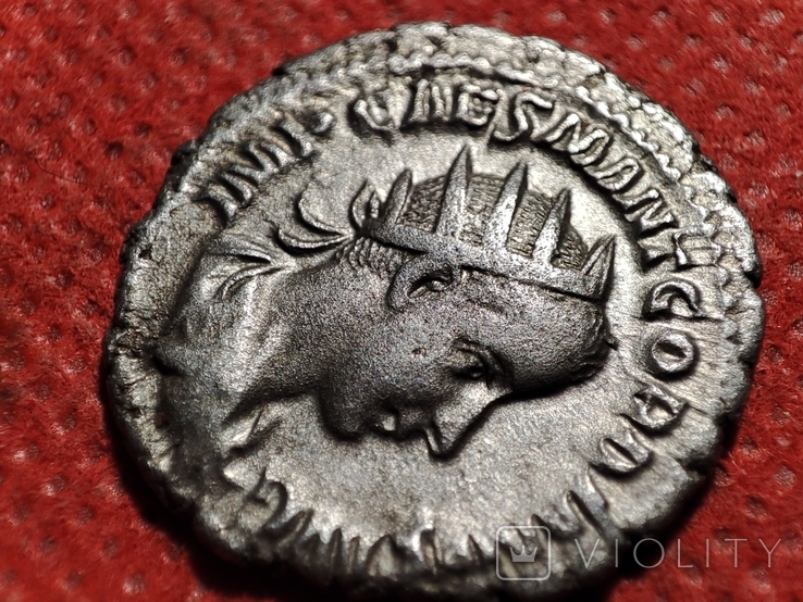 Рим. Гордиан 3 . Антониниан. 238- 244 г.г.н.э. Серебро., фото №7