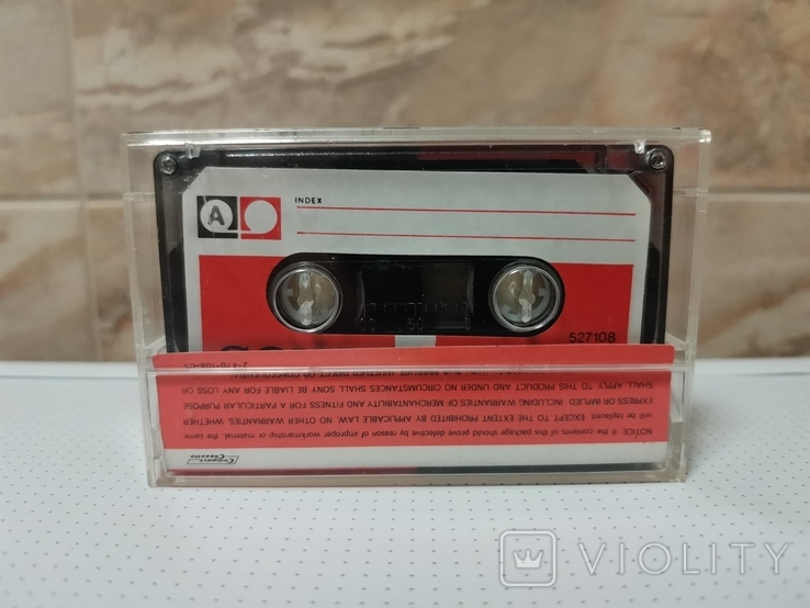 Sony Japan Audio Cassette Rare Looks Like New, photo number 7