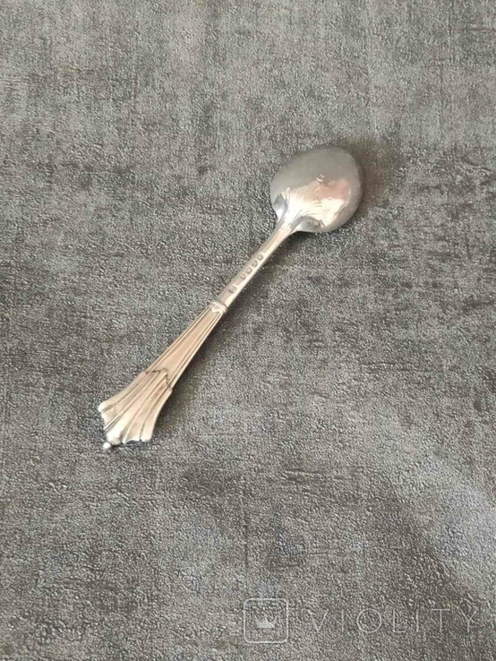 Spoon for coffee, tea, silver, 1883, London, England. (2), photo number 6