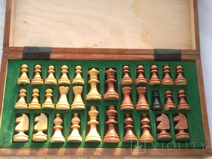 Chess "Amber" 26 cm, photo number 10