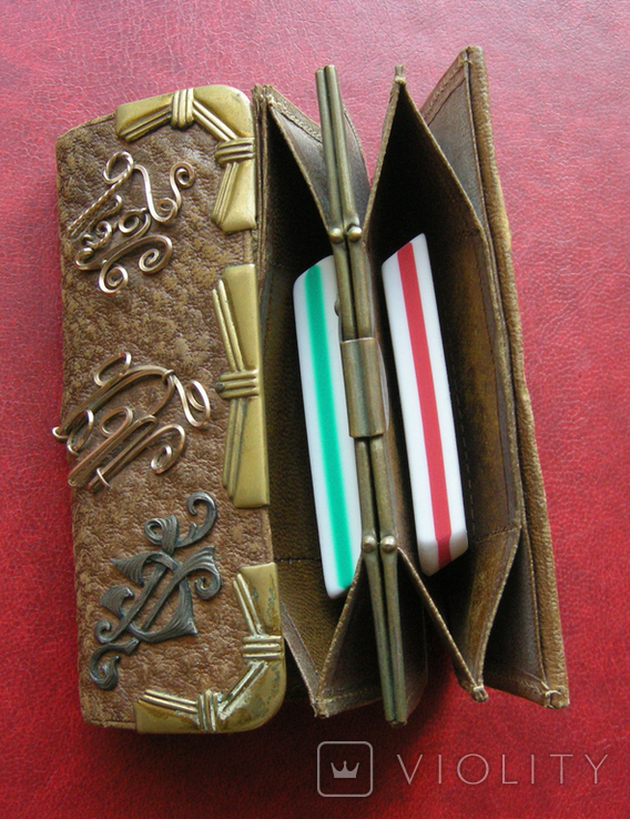 Иудаика. Старинный кожаный кисет, для курительных принадлежностей табака или опиума., фото №5