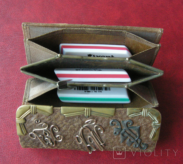 Иудаика. Старинный кожаный кисет, для курительных принадлежностей табака или опиума., фото №6