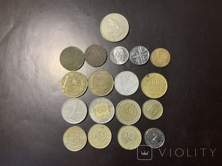 18 иностранных монет, фото №4