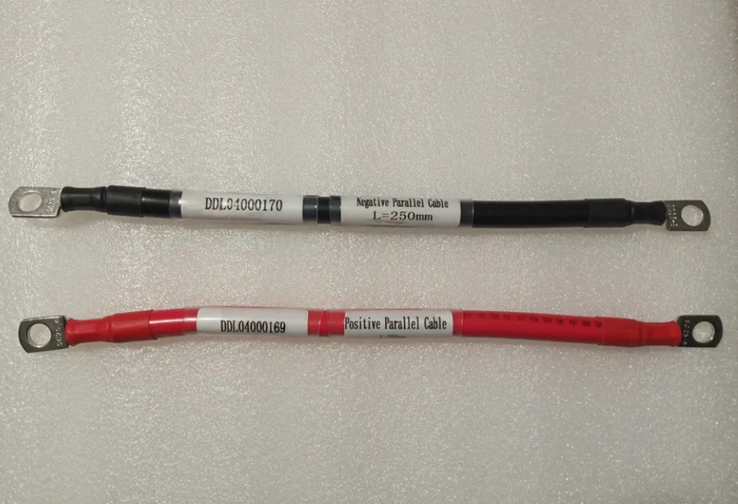 Пара кабелів для з'єднання АКБ, DYNESS (оригінал) 25мм2, 25 см, photo number 2