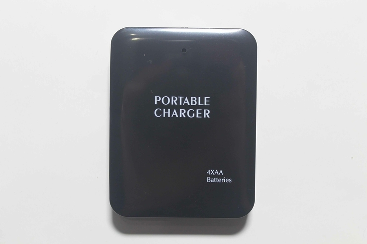 Портативна зарядка Power bank з ліхтариком (чорна) (1026), photo number 5