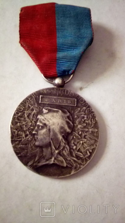 Медаль Франції срібна, фото №2