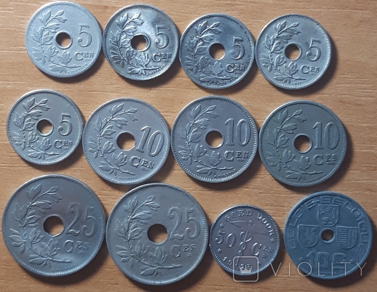 Монети Бельгії, photo number 2