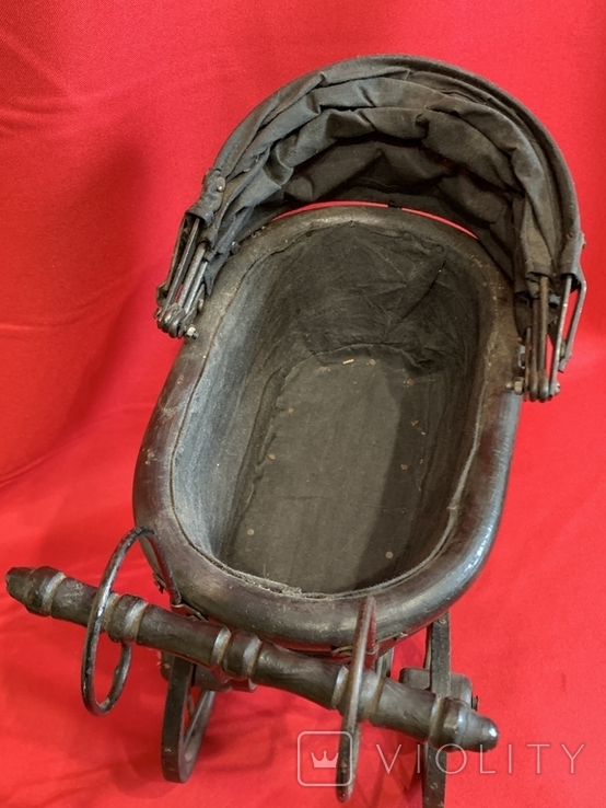 Vintage stroller for antique dolls Germany, photo number 3