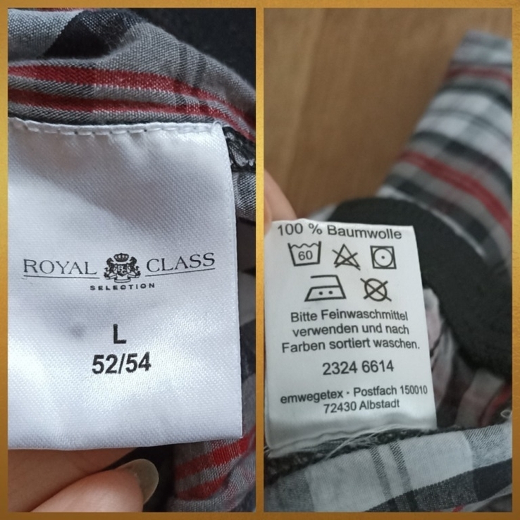 Royal Class Красивые хлопковые пижамные брюки мужские унисекс, фото №7