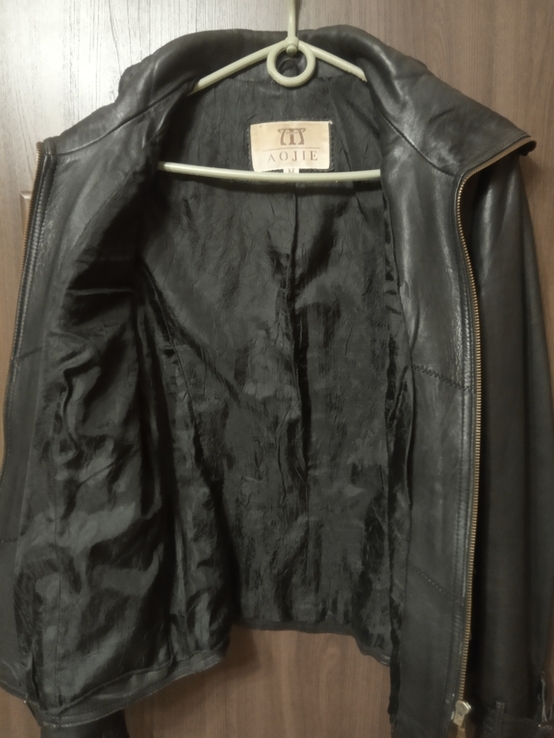 Куртка шкіряна б/в розмір M, фото №6