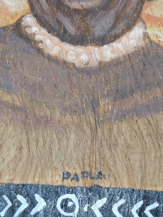 Картина на кокосовом полотне . Papua ,, фото №4