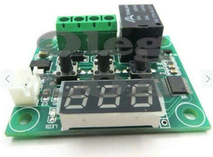 Цифровой термостат термореле терморегулятор цифровой W1209 для инкубатора, photo number 3