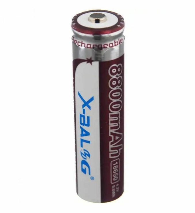 Літієвий акумулятор 18650 X-Balog 8800mAh 4.2V (1093), photo number 5