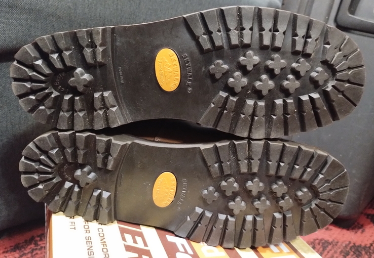 Ботинки треккинговые ручной работы р-р. 41.5-42-й (27 см), фото №13
