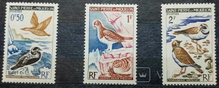 1963 г. Сент-Пьер Микелон. серия без 1 марки