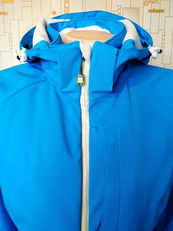 Термокуртка лижна жіноча SHAMP софтшелл стрейч р-р 40, numer zdjęcia 4