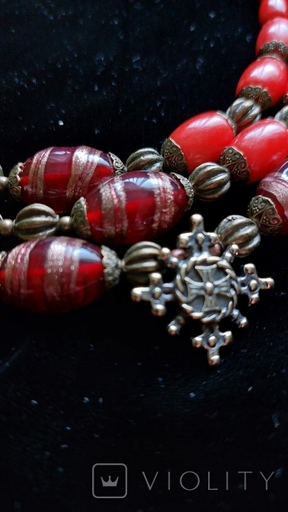 Necklace zgarda coral, photo number 7