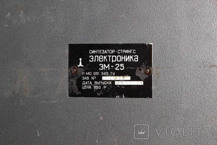 Synthesizer - strings ELECTRONICS EM-25 USSR, photo number 10