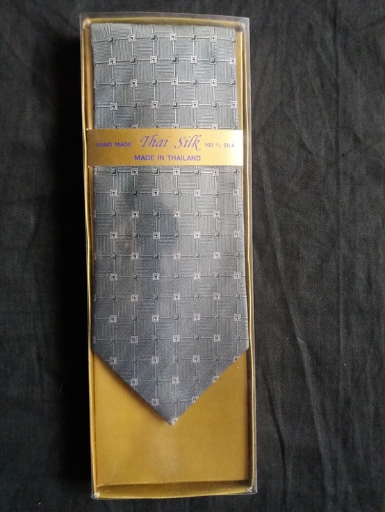 Чоловічий шовковий галстук., numer zdjęcia 2