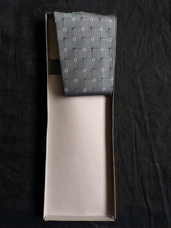 Чоловічий шовковий галстук., фото №7