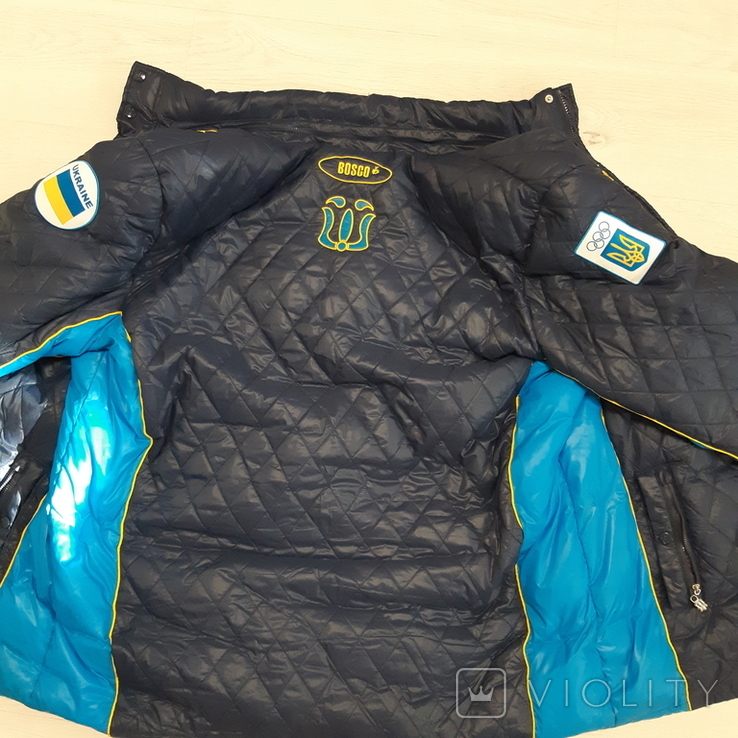 Зимова спортивна куртка олімпійської збірної України 2010, фото №2