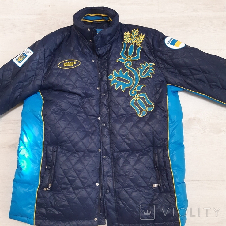 Sportowa kurtka zimowa olimpijskiej reprezentacji Ukrainy 2010, numer zdjęcia 3