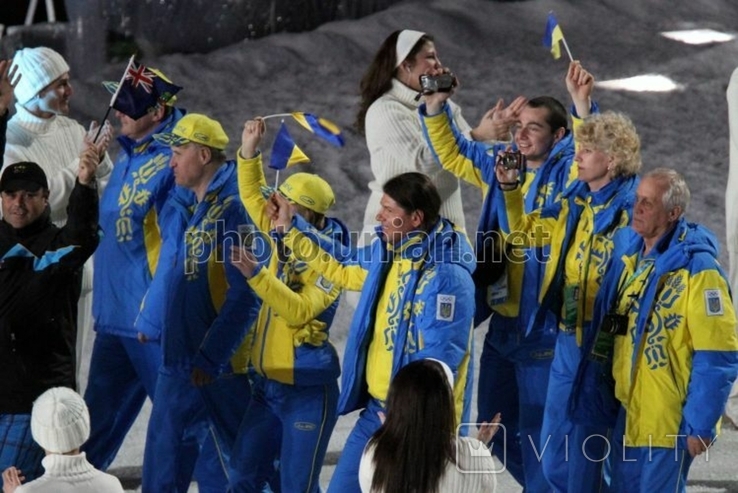 Зимова спортивна куртка олімпійської збірної України 2010, фото №9