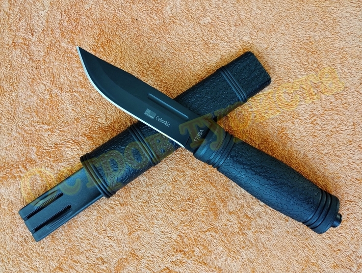 Нож тактический туристический ЗСУ 1738A с ножнами, фото №2