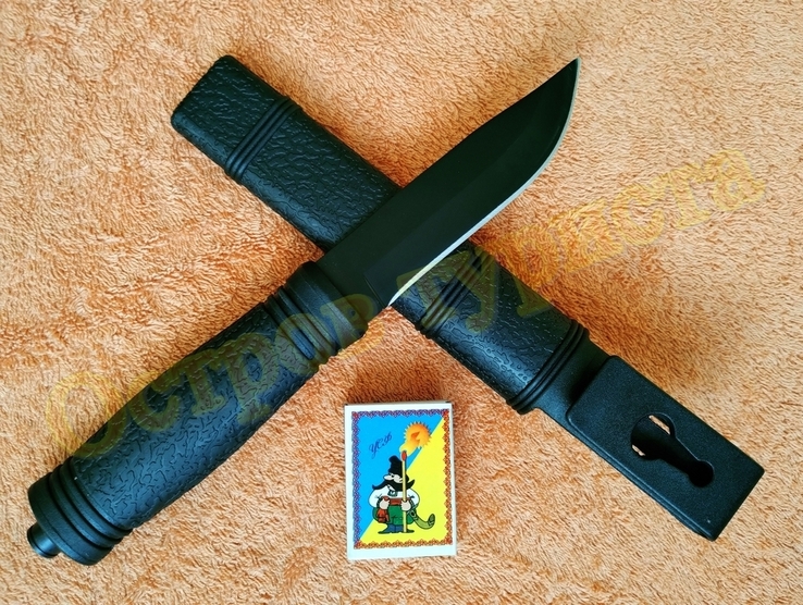 Нож тактический туристический ЗСУ 1738A с ножнами, фото №5