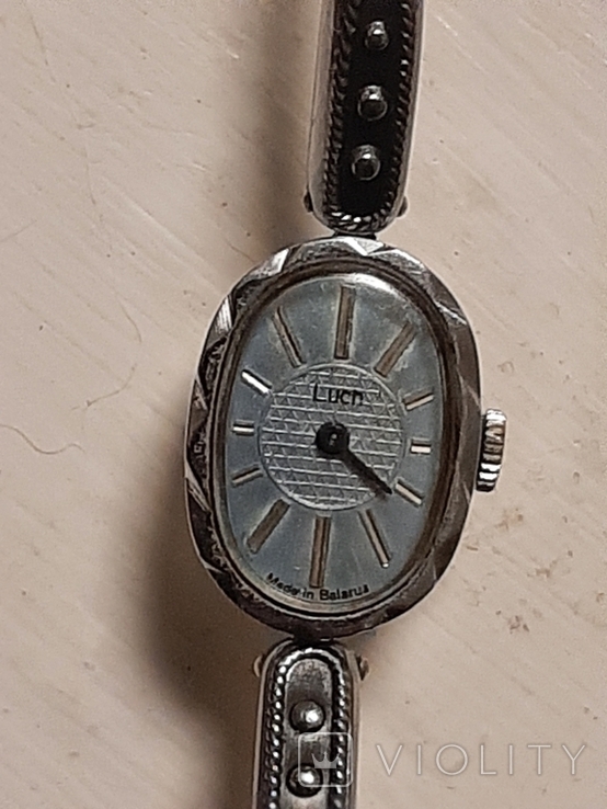 Часы женские, с браслетом Luch Белорусия., photo number 3