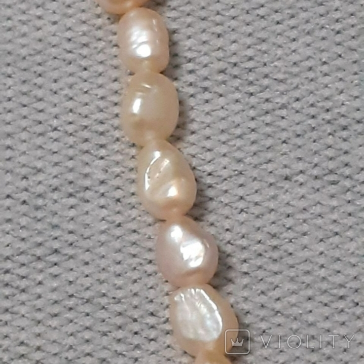 Chain of river pearls with a brand., photo number 6