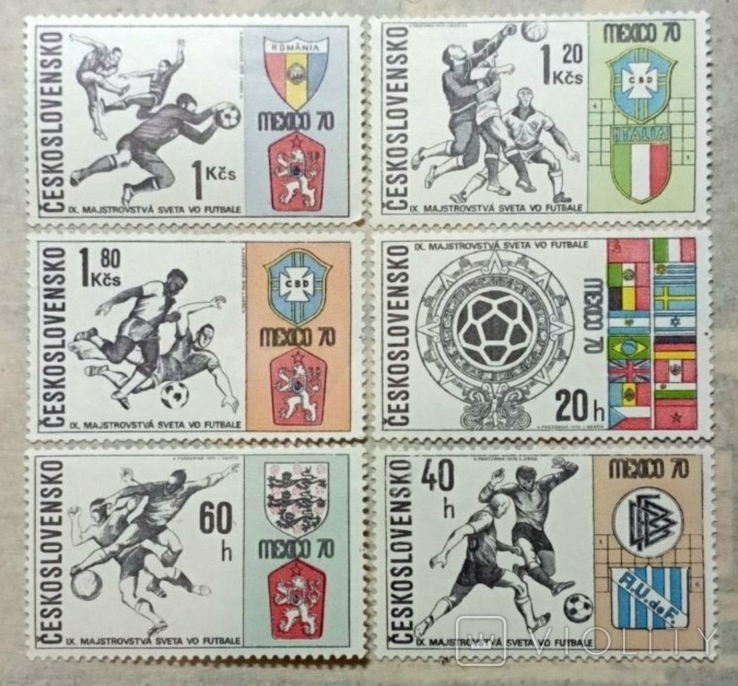1970 Чехословакия, футбол