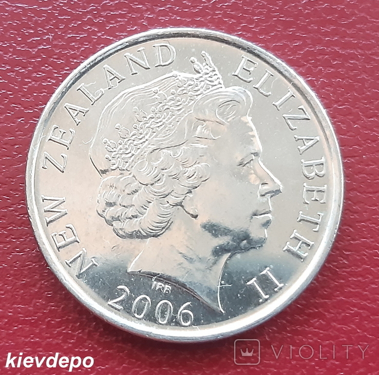 Новая Зеландия 50 центов 2006, фото №3