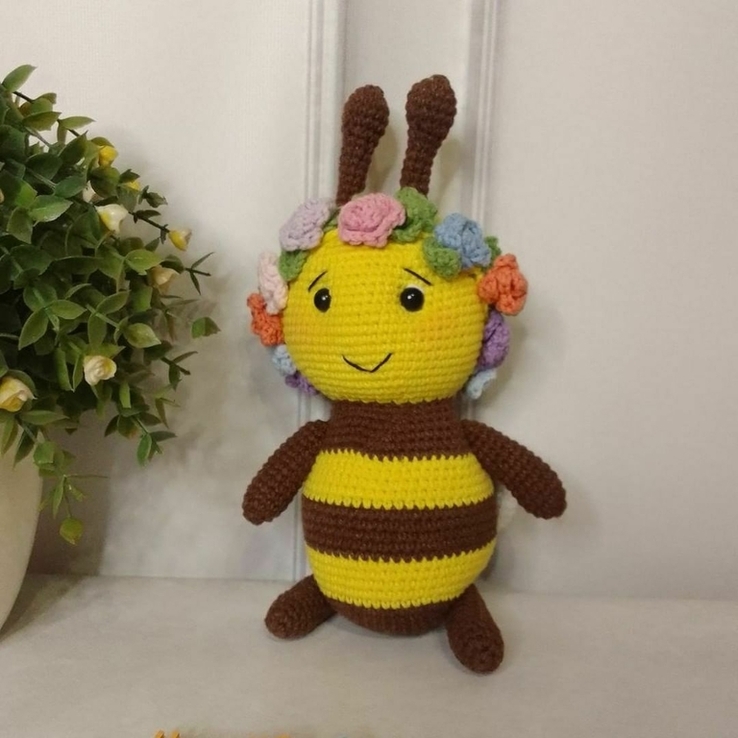 Дитяча іграшка Бджілка ручної роботи, фото №2