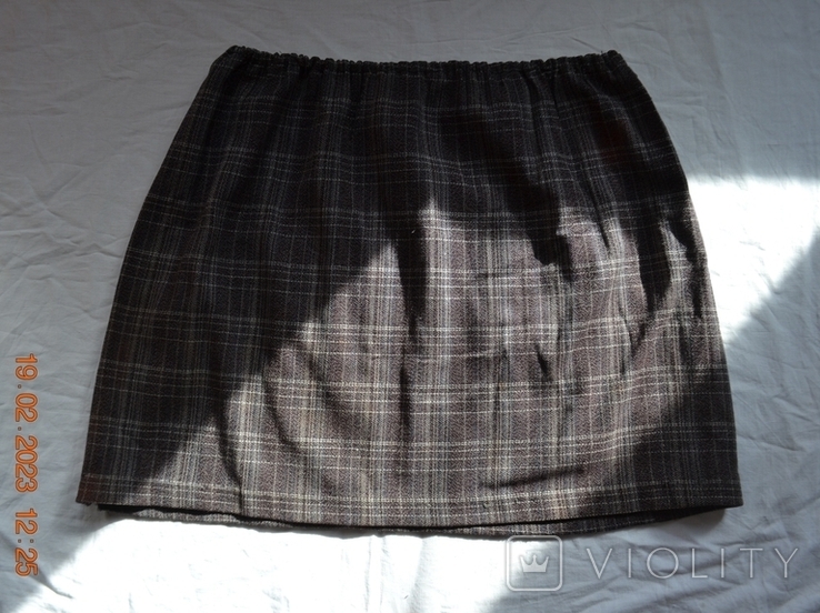 Old Ukrainian skirt, skirt. Length 57 cm. In the belt 47 cm. No. 3, photo number 5